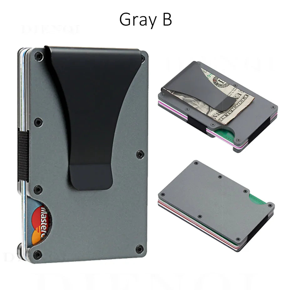 Carbon Fiber Minimalist Slim Wallet Carteira for Men Cartera Tarjetero Hombre RFID Cashback Credit Card Holder Luxury