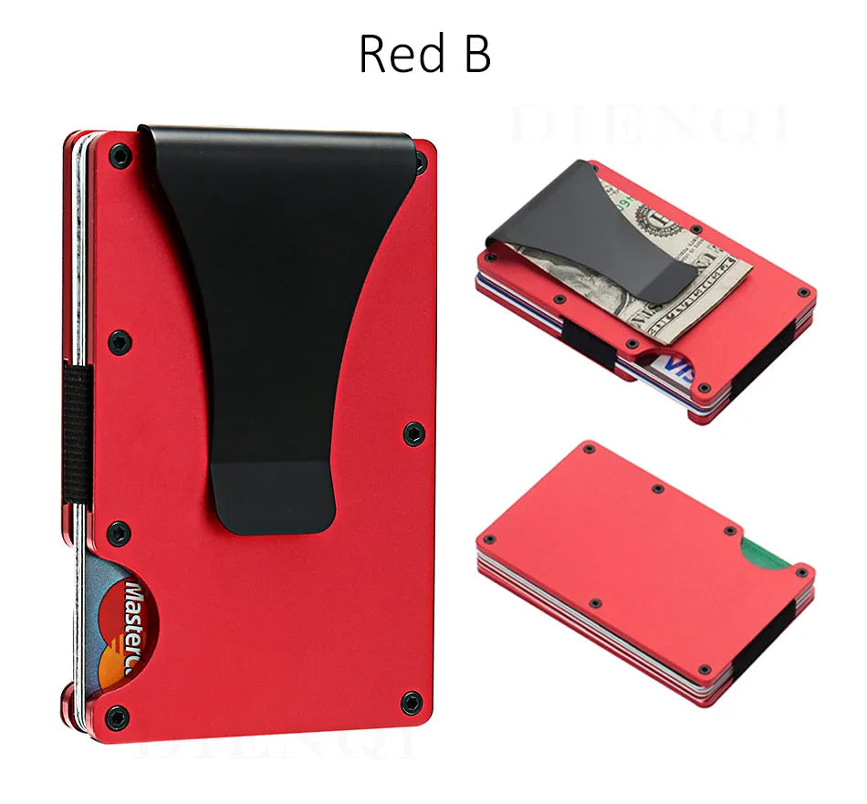 Carbon Fiber Minimalist Slim Wallet Carteira for Men Cartera Tarjetero Hombre RFID Cashback Credit Card Holder Luxury